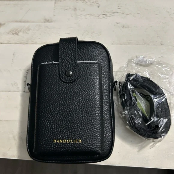 Bandolier Black Crossbody Bag - Picture 2 of 10